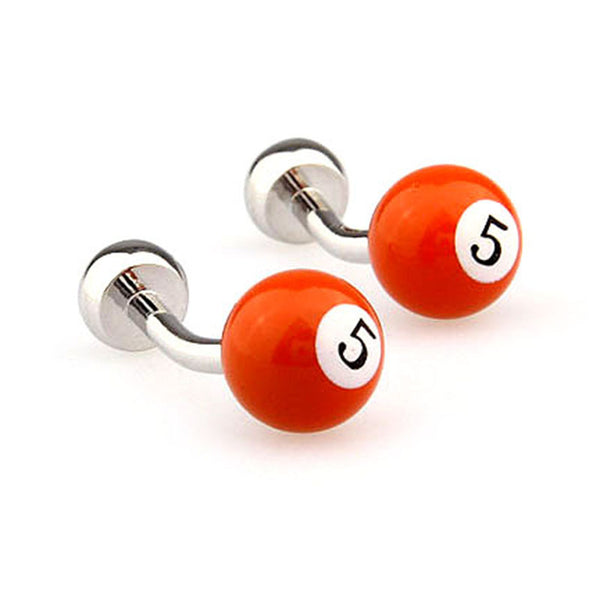 Sports Technology Grease Baking Paint Cufflinks