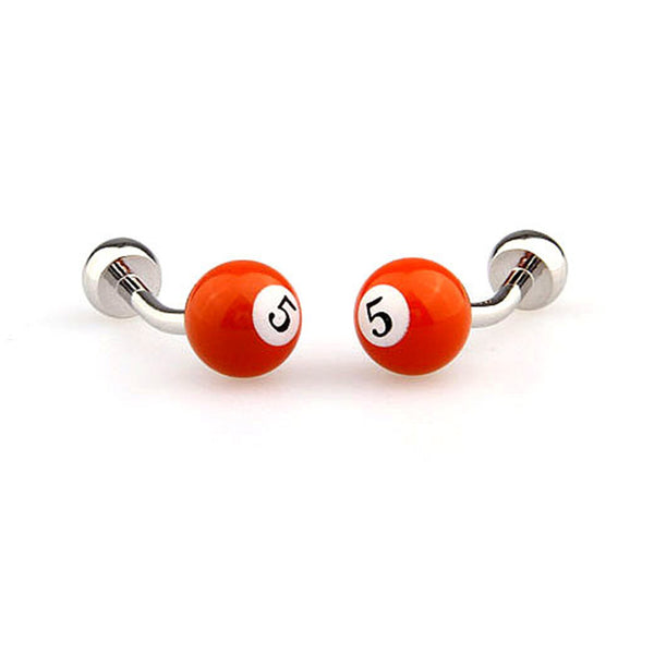 Sports Technology Grease Baking Paint Cufflinks