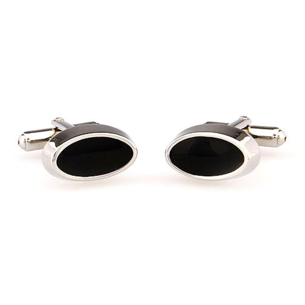 Enamel Dropping Glue Cufflinks