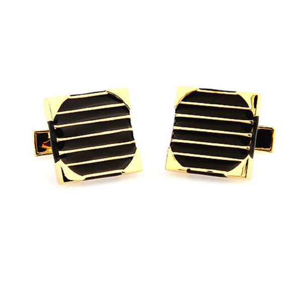 Enamel Dropping Glue Cufflinks