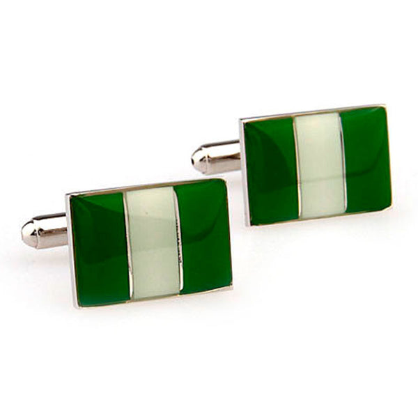 National Flag Music Enamel Dropping Glue Cufflinks