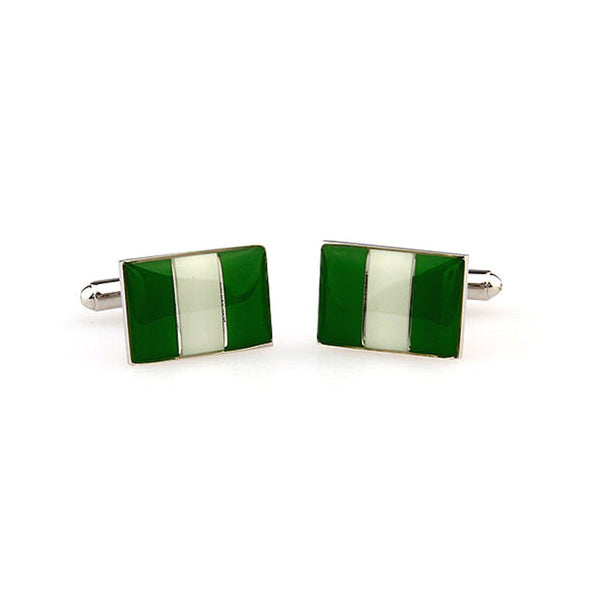 National Flag Music Enamel Dropping Glue Cufflinks