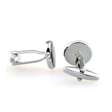 Number Letter Enamel Dropping Glue Cufflinks