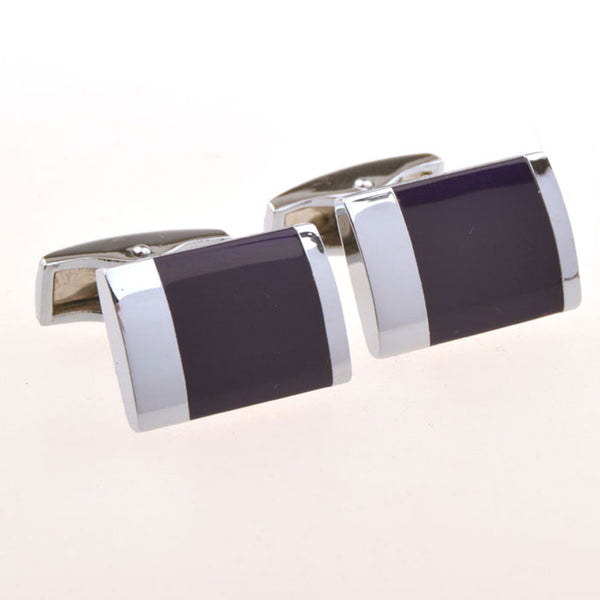 Enamel Dropping Glue Cufflinks