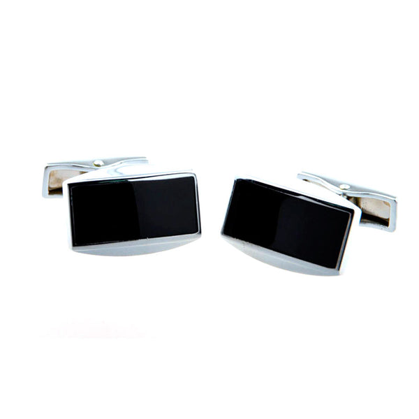 Plain Colour Metal Cufflinks