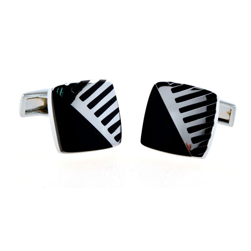 Festivals Wedding Reception Plain Colour Metal Cufflinks