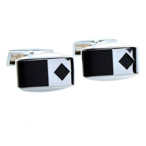 Enamel Dropping Glue Cufflinks