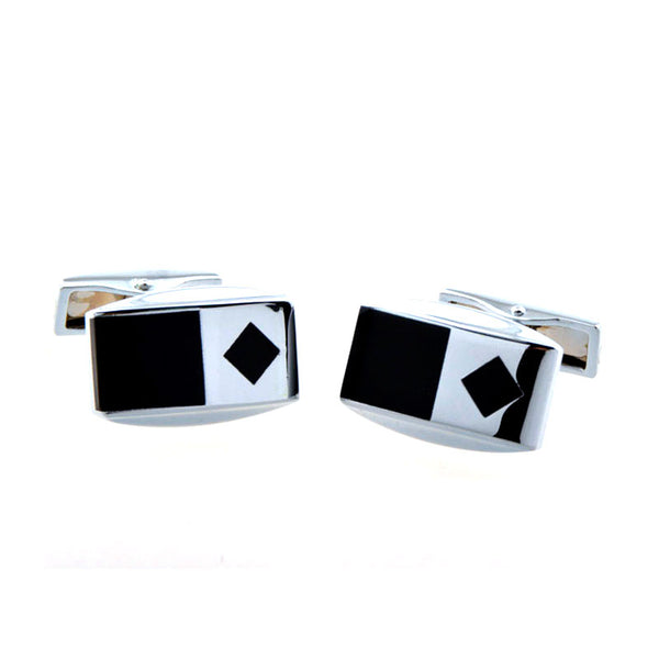 Enamel Dropping Glue Cufflinks