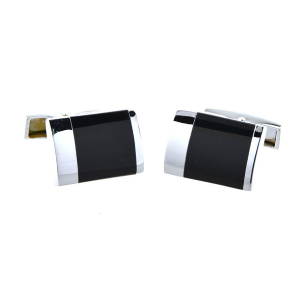 Enamel Dropping Glue Cufflinks