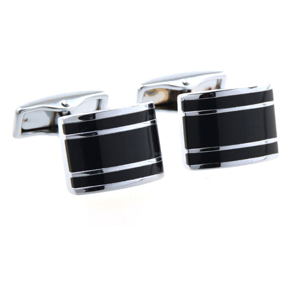 Enamel Dropping Glue Cufflinks