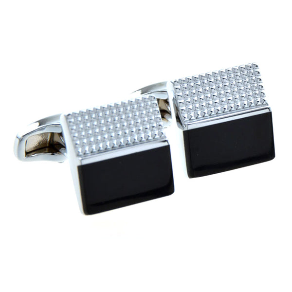 Enamel Dropping Glue Cufflinks