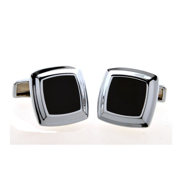 Enamel Dropping Glue Cufflinks