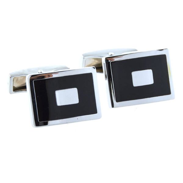 Enamel Dropping Glue Cufflinks