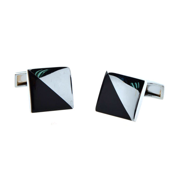 Enamel Dropping Glue Cufflinks