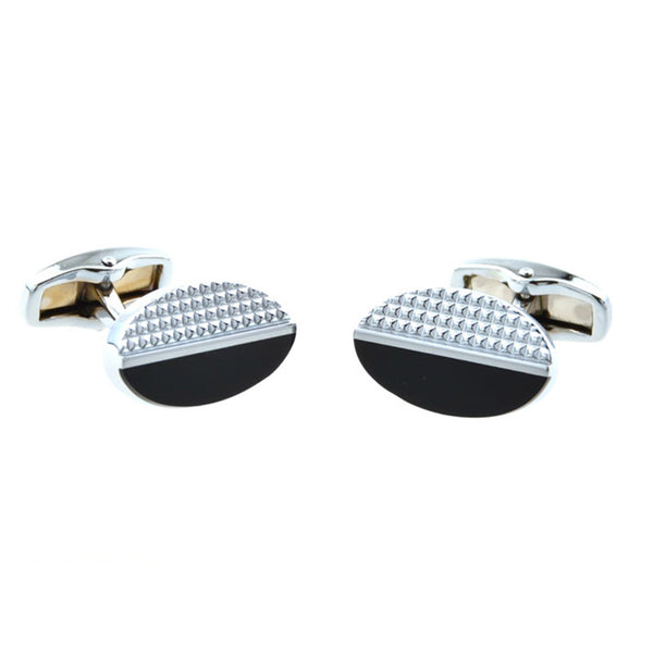 Enamel Dropping Glue Cufflinks