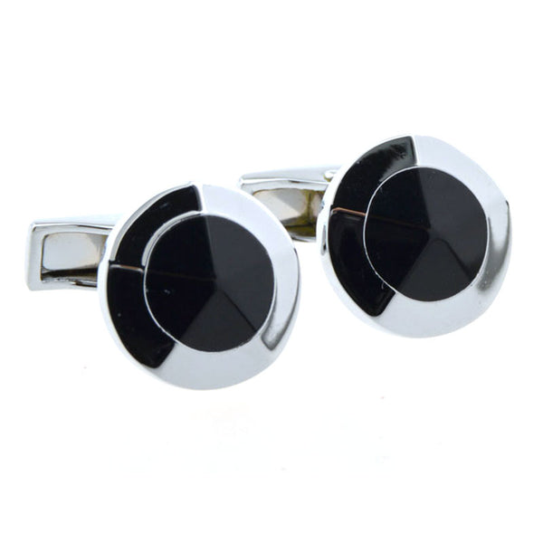 Enamel Dropping Glue Cufflinks