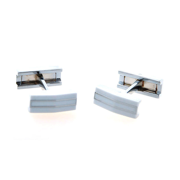 Enamel Dropping Glue Cufflinks