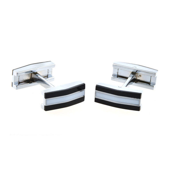 Enamel Dropping Glue Cufflinks