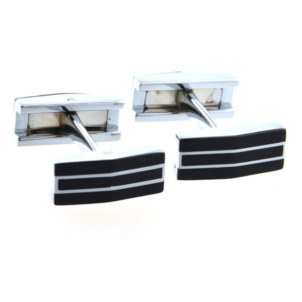 Enamel Dropping Glue Cufflinks