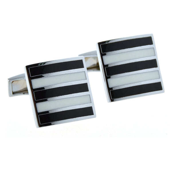 Enamel Dropping Glue Cufflinks