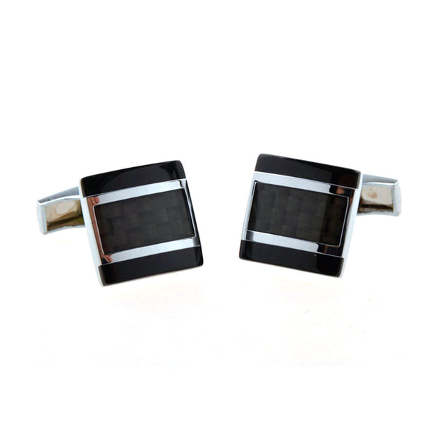 Enamel Dropping Glue Cufflinks