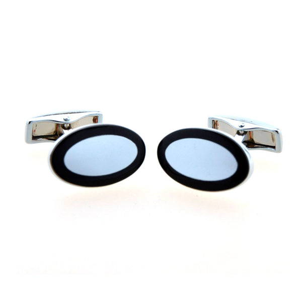 Enamel Dropping Glue Cufflinks