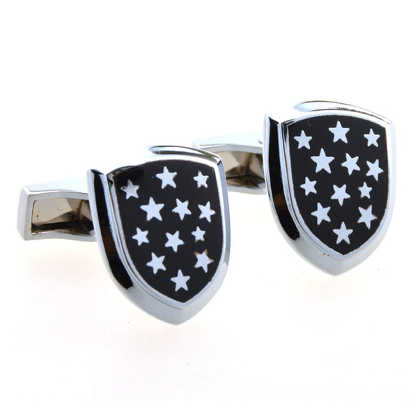 Enamel Dropping Glue Cufflinks