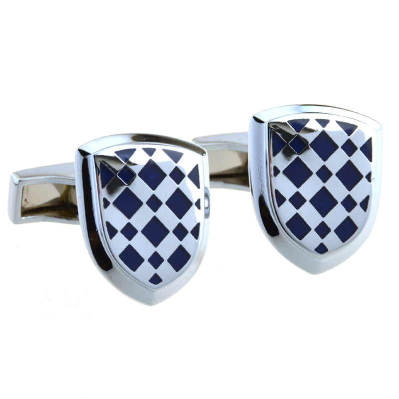 Enamel Dropping Glue Cufflinks