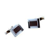 Enamel Dropping Glue Cufflinks