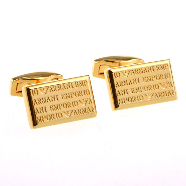 Cartoon Anime Plain Colour Metal Cufflinks