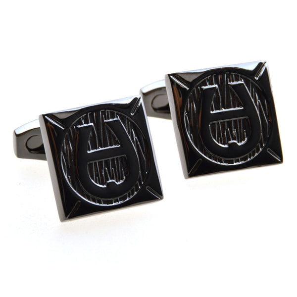 Cartoon Anime Plain Colour Metal Cufflinks