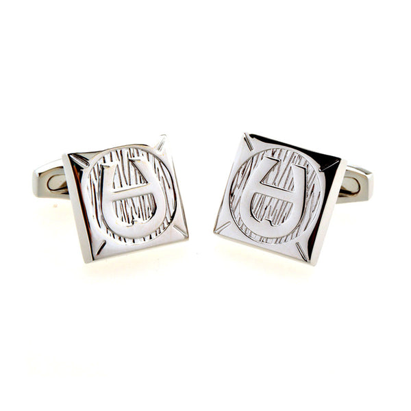 Cartoon Anime Plain Colour Metal Cufflinks