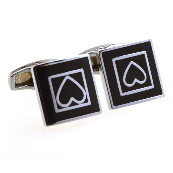 Enamel Dropping Glue Cufflinks