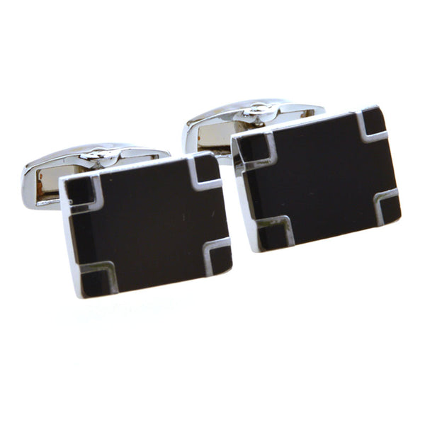 Enamel Dropping Glue Cufflinks