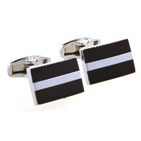 Enamel Dropping Glue Cufflinks