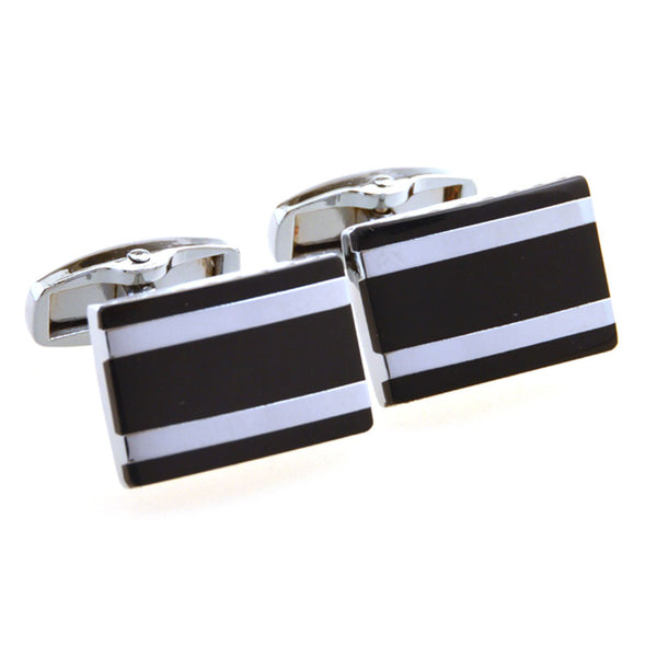 Enamel Dropping Glue Cufflinks