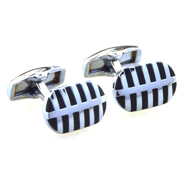 Enamel Dropping Glue Cufflinks