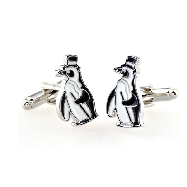 Animals Plants Enamel Dropping Glue Cufflinks