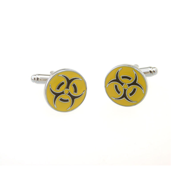 Enamel Dropping Glue Cufflinks