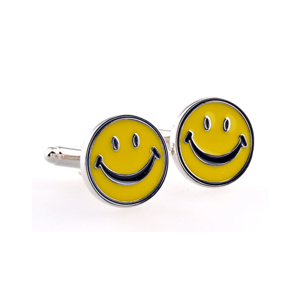 Cartoon Anime Enamel Dropping Glue Cufflinks