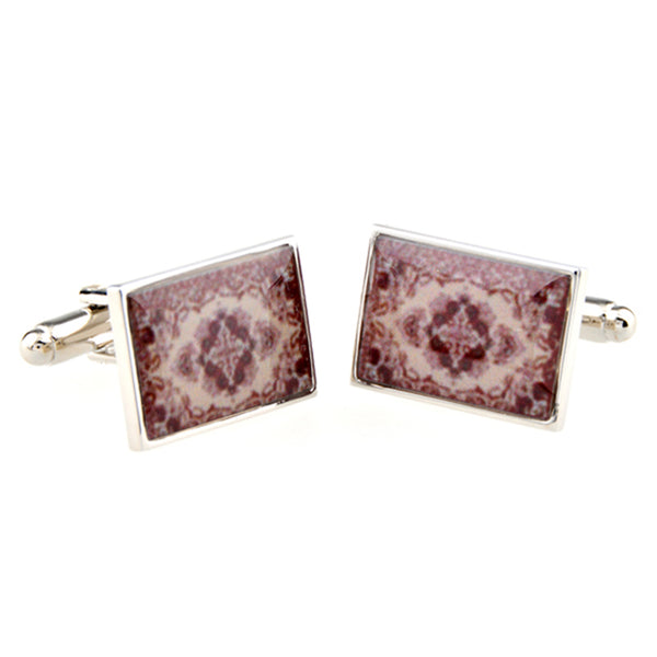 Enamel Dropping Glue Cufflinks