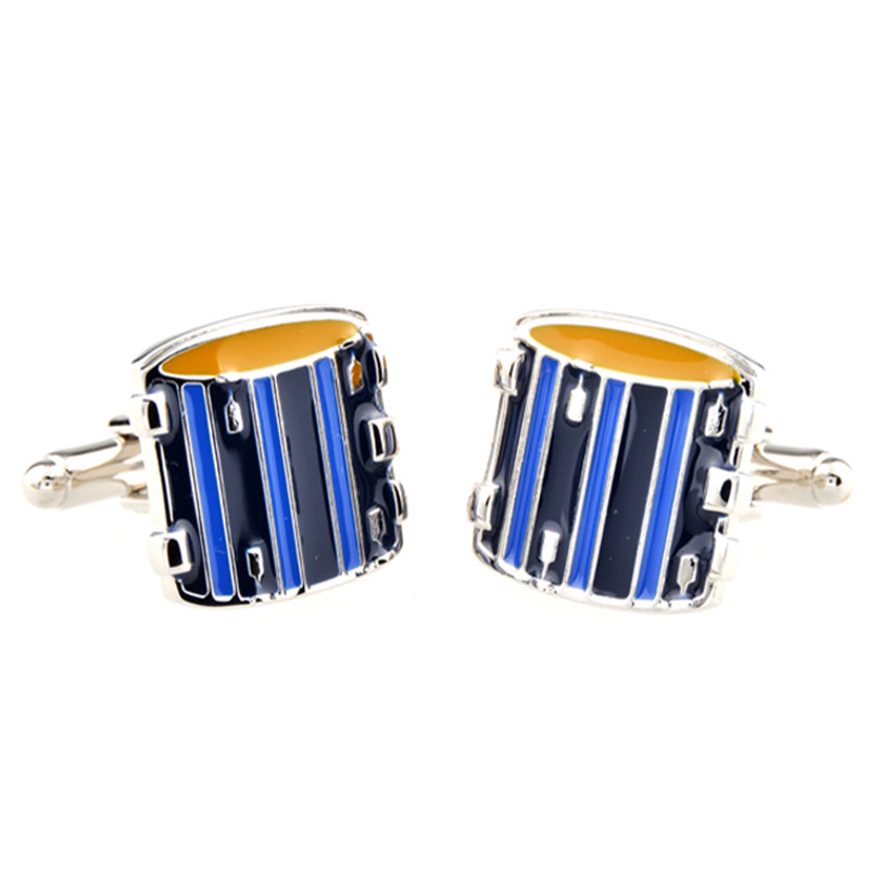 Enamel Dropping Glue Cufflinks