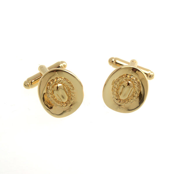 Plain Colour Metal Cufflinks