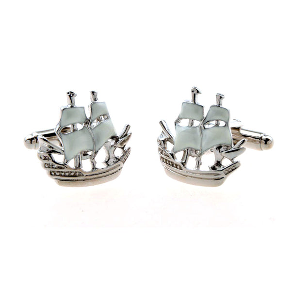 Car Logo Traffic Enamel Dropping Glue Cufflinks