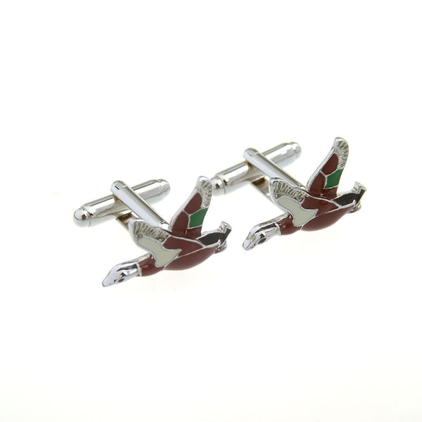 Animals Plants Enamel Dropping Glue Cufflinks