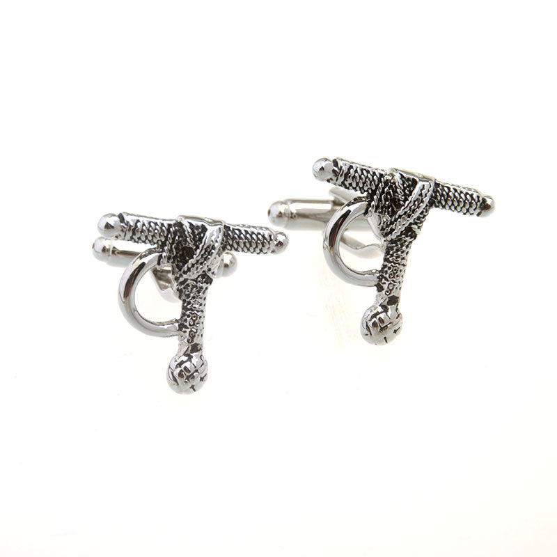 Military Tools Plain Colour Metal Cufflinks