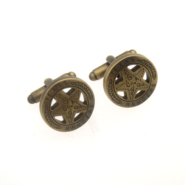 Plain Colour Metal Cufflinks