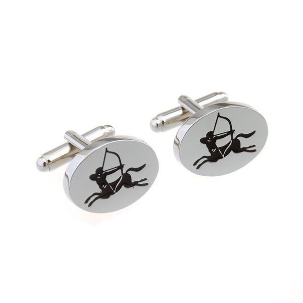 Animals Plants Enamel Dropping Glue Cufflinks