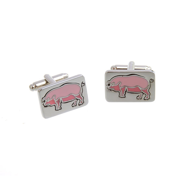 Animals Plants Enamel Dropping Glue Cufflinks