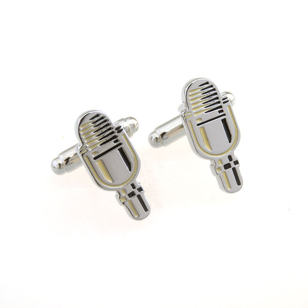 Plain Colour Metal Cufflinks